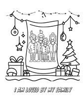 Load image into Gallery viewer, FarmYard Christmas: A Coloring Book with Daily Affirmations and Family Traditions