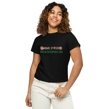 Load image into Gallery viewer, #progressoverperfection women’s high-waisted t-shirt